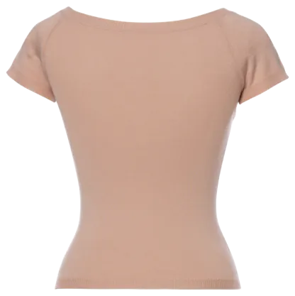 Confidante Knitted Top powder puff - Knitwear