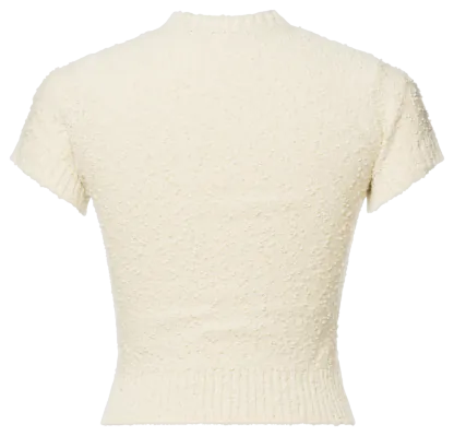 Devon Knitted Top bianco - Knitwear