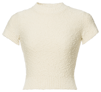 Devon Knitted Top bianco - All Products