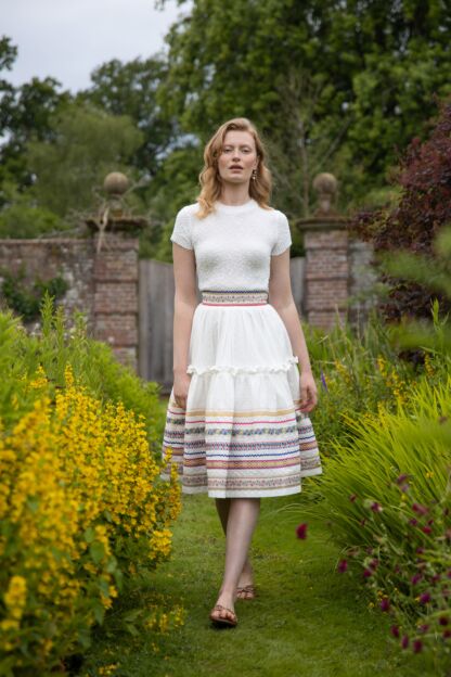 Louise Skirt whipped cream - All Products