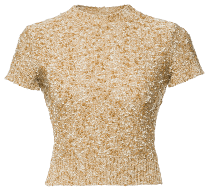 Devon Knitted Top oro - Tops & T-Shirts