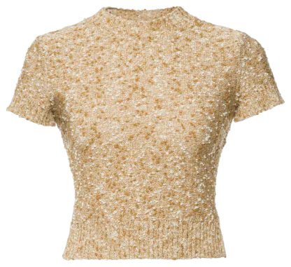 Devon Knitted Top oro - Knitwear