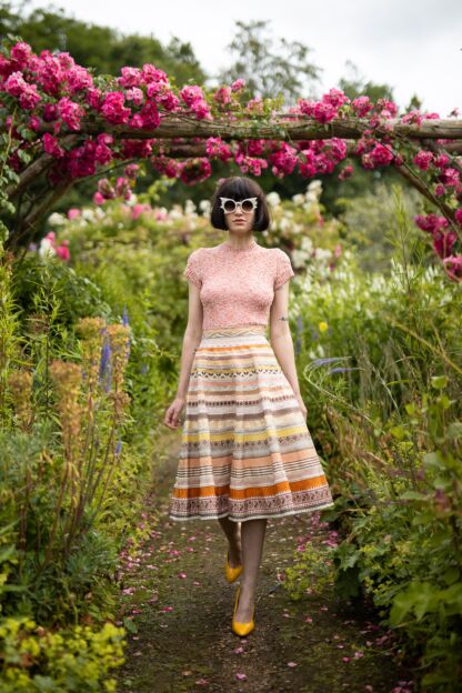 Swing Ribbon Skirt peaches - All Products