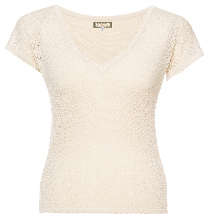 Domenica Knitted Top fiocco - Tops & T-Shirts