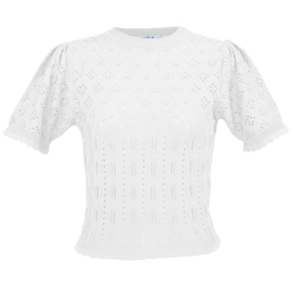 Mabel Stricktop white - Shop All