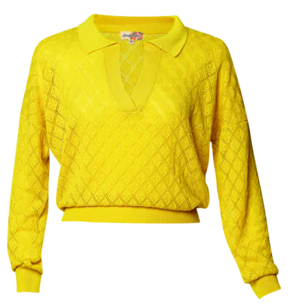 Mitzi Knitted Top euphoric - Knitwear