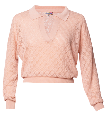 Mitzi Knitted Top muted rose - Shop All