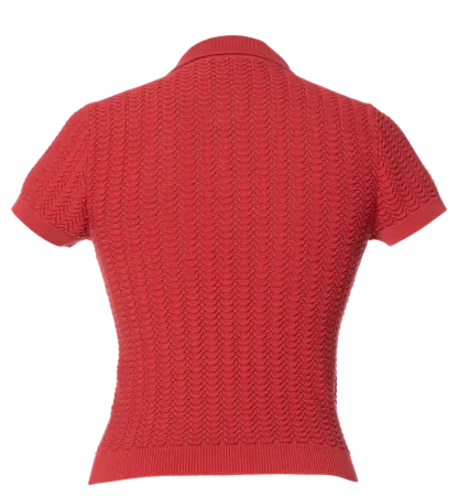 Quinn Knitted Top berries - Knitwear