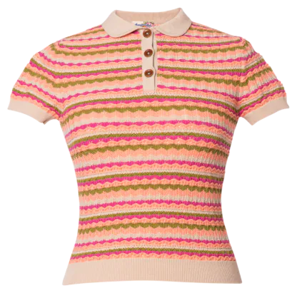 Rory Knitted Top tutti frutti - Knitwear