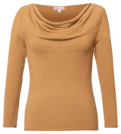 Samantha Stricktop cafe au lait - Strickware