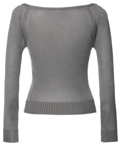 Summer Delight Knitted Top pearl - Knitwear