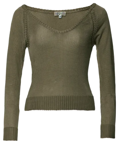 Summer Delight Knitted Top pistachio - Knitwear