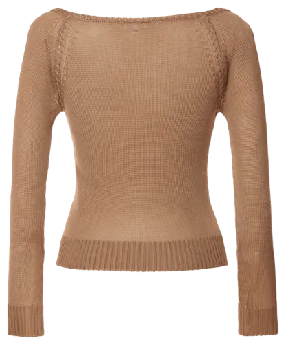 Summer Delight Knitted Top sun - Knitwear