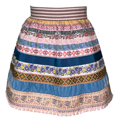 Mini Ribbon Skirt Size 5 (10-12 y.) cotton candy - Ribbon Skirts