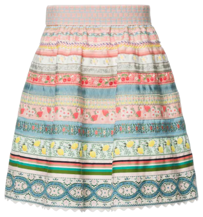 Mini Ribbon Skirt Size 2 (4-6 y.) berries & cream - Ribbon Skirts