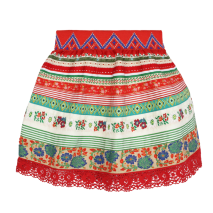 Mini Ribbon Skirt bella italia Gr. 2 (4-6 J.) bella italia - Alle Produkte
