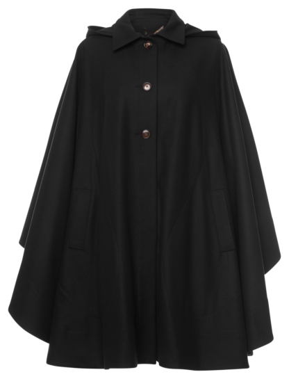 Clara Pelerine black - Tradition