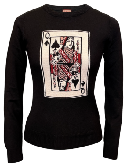 Queen of Spades Pullover high card - All Products