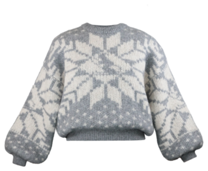 Bunny Slope Pullover snowed in - Tradition