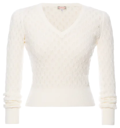 Cream Tea Pullover one color - Knitwear