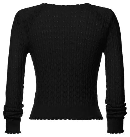 Dainty Pullover black - Knitwear