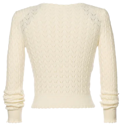 Dainty Pullover clotted cream - Knitwear
