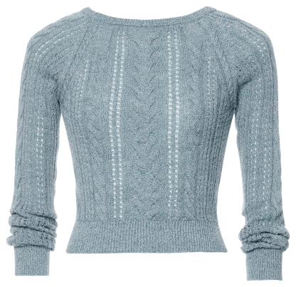 Lavinia Pullover celeste - Knitwear
