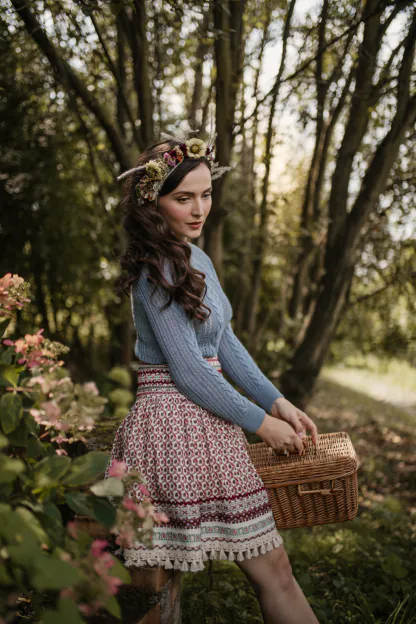 Lavinia Pullover forgetmenot - Strickware
