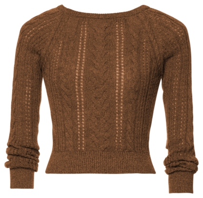 Lavinia Pullover marrone - Knitwear