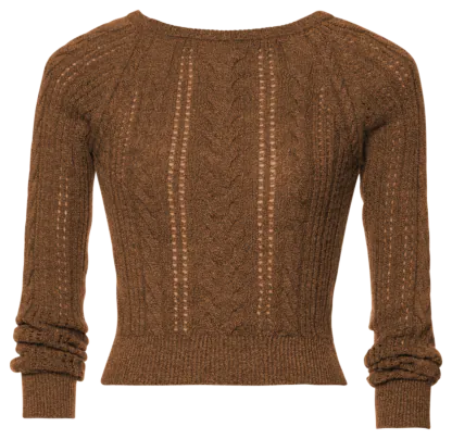 Lavinia Pullover marrone - Knitwear
