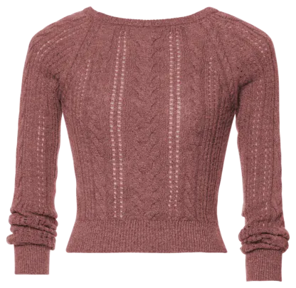 Lavinia Pullover strawberry cream - Strickware