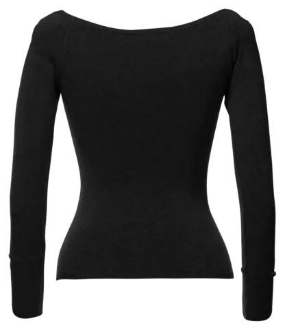 Meghan Pullover black - Strickware