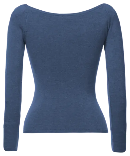 Meghan Pullover denim blue - Knitwear