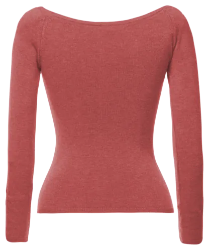 Meghan Pullover rust - Strickware