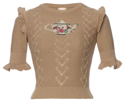 Teapot Pullover one color - Strickware