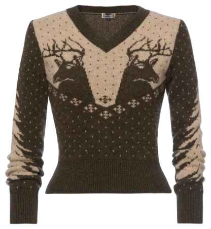 Wild Pullover forest - Strickware