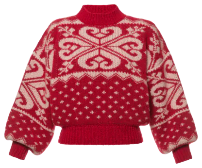 Winnie Pullover strawberry cream - Strickware