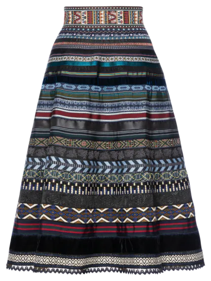 【最新入荷】 Classic Ribbon Skirt desert night - Ribbon Skirts by Lena スカート