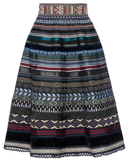 Classic Ribbon Skirt desert night - Classic