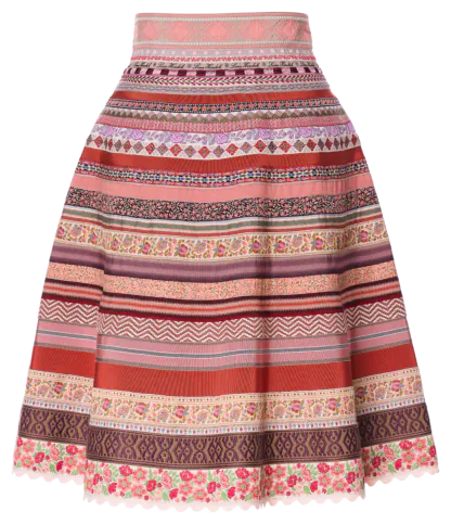 Classic Ribbon Skirt dusty rose - Ribbon Skirts