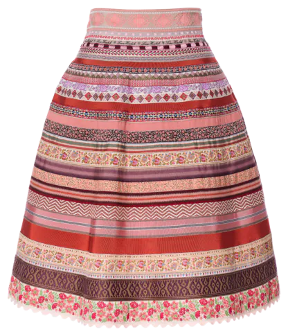 Classic Ribbon Skirt dusty rose - Ribbon Skirts