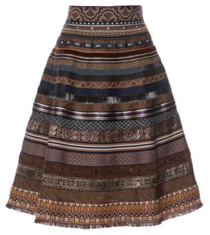 Classic Ribbon Skirt walnut tree - Classic