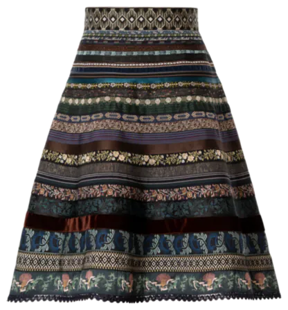 Classic Ribbon Skirt winterwalk - Ribbon Skirts by Lena Hoschek