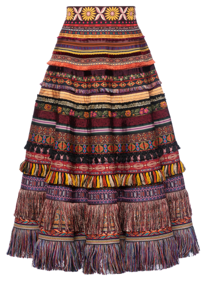 Fringe Ribbon Skirt yee-haw - All Products