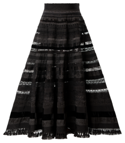 Opulence Ribbon Skirt black swan - Ribbon Skirts