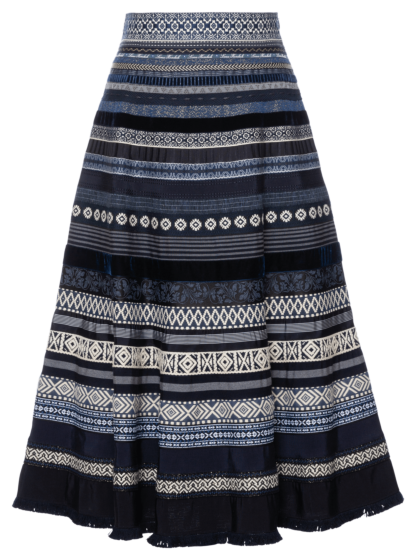 Opulence Ribbon Skirt blueprint - Skirts