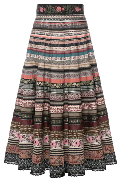 Linen ribbon skirt shop