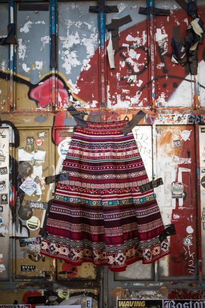 Opulence Ribbon Skirt grenadine - Ribbon Skirts