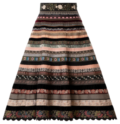 Opulence Bänderrock needlepoint - Bänderröcke