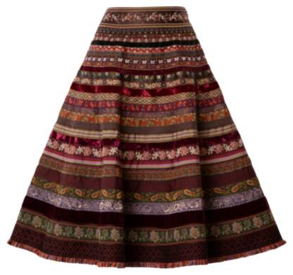 Original Bänderrock berry season - Bänderröcke